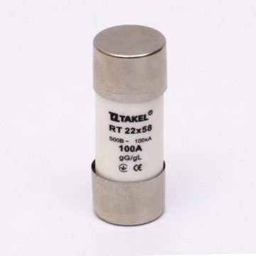 Плавкий запобіжник Takel RT 22х58 100А