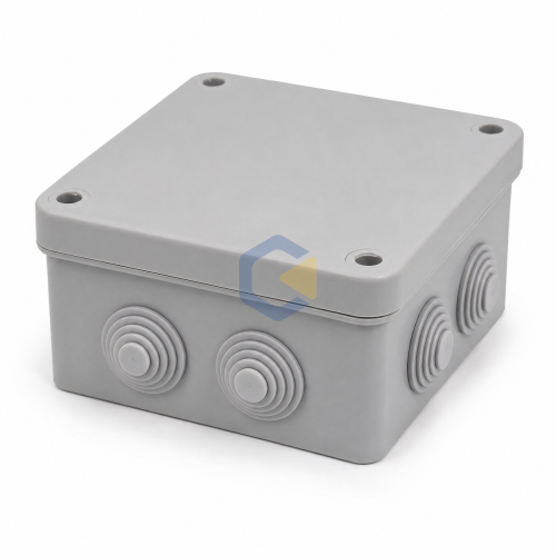 Коробка розподільча 100х100х50 4 каб. IP44