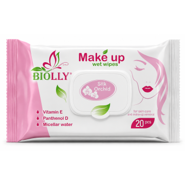 Вологі серветки make up 20шт Biolly