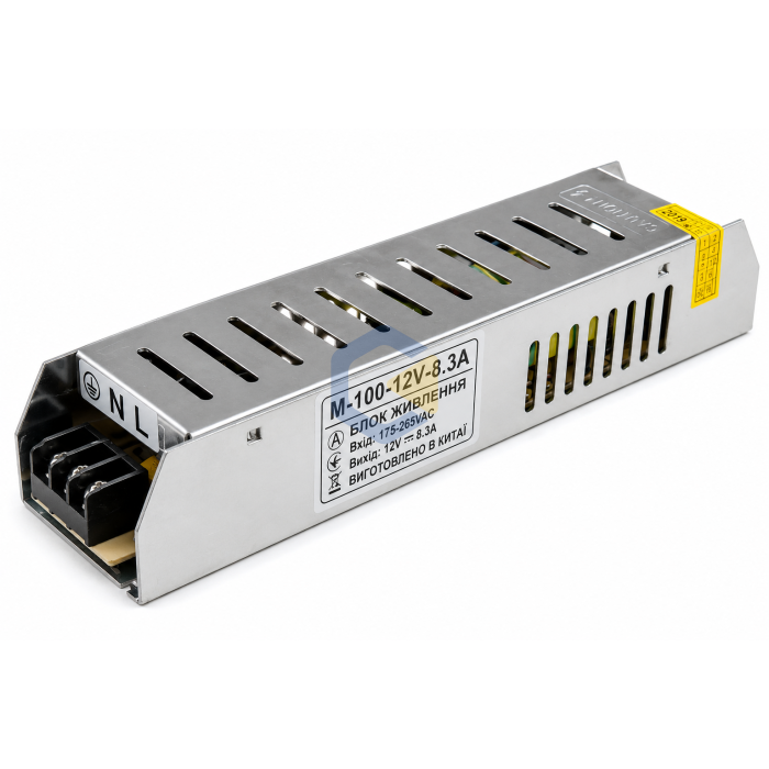 Блок живлення 100W 8,3A серія М IP20 Блок живлення 100W 8,3A серія М IP20