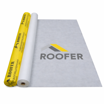 Мембрана з уф ROOFER Гідробар'єр білий (35 кв м) Н=1,5