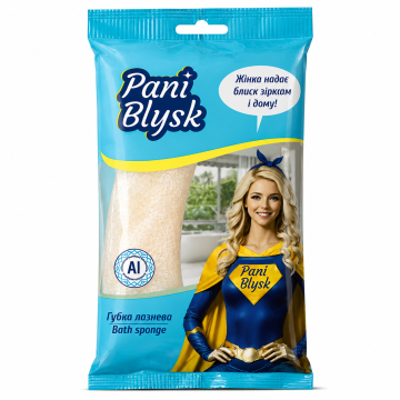 Pani Blysk Губка лазнева 1шт 4823071661217