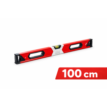 Рівень 100см 3 капс 1,2мм алюм.рам. магніт Vitals