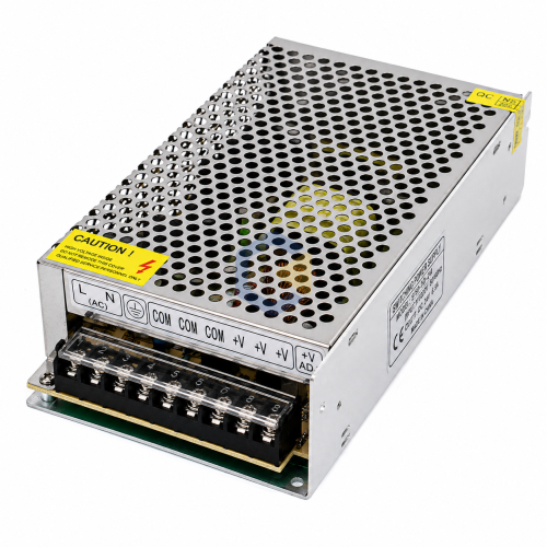 Блок живлення 12V 120W 10A пласт,корпус штекер