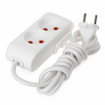 Подовжувач (переноска) б/з 2х2м VIKO Multilet